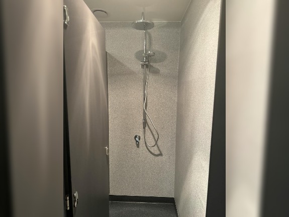 Shower facilities